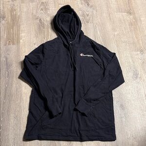 Champion Men's Black Pullover Hoodie